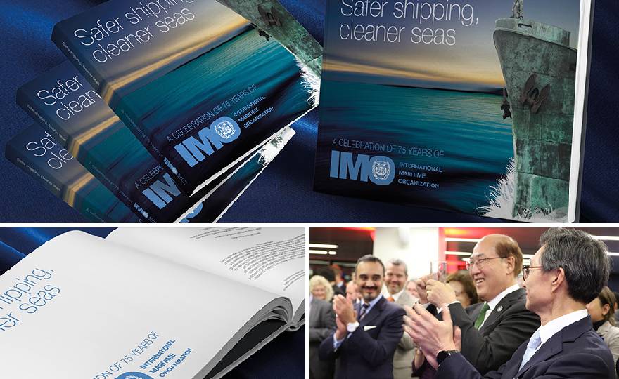 IMO history book launched